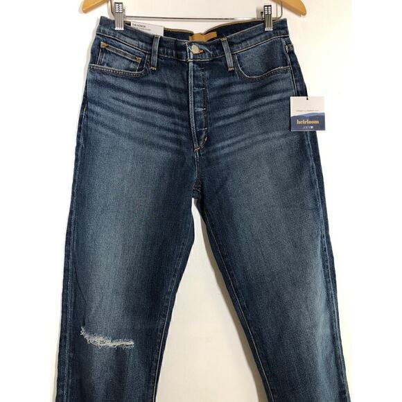 Joe's Jeans The Honor Jeans High-Rise Vintage Straight Button Fly Kersh NWT 30 - Picture 4 of 8